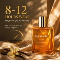 Perfume Personalizado al por Mayor con Etiqueta Privada, Unisex, Mezcla de Oud y Vainilla de Dubái, Aroma Duradero para Todas las Ocasiones Diarias