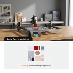 Máquina de Grabado Láser Longer Ray5, Láser de Diodo EFR de 10 W, Enfoque de 3,5 Pulgadas, Grabado 3D, Área de Trabajo de 400x400 mm, Control por Aplicación, Acrílico, Piedra - Product Image 2
