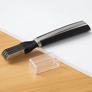 Küchen helfer Multifunktions-Edelstahl-Lebensmittel Speedy Scallion Chopper Zwiebel Knoblauch messer Gemüses chredder Slicer Cutter - Product Image 6