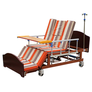 Cama Médica Ajustable para el Cuidado en el Hogar con Función de Agitación de 3 Manivelas, Cama de Enfermería para Personas con Discapacidad, Previene el Deslizamiento, Incluye - Product Image 1