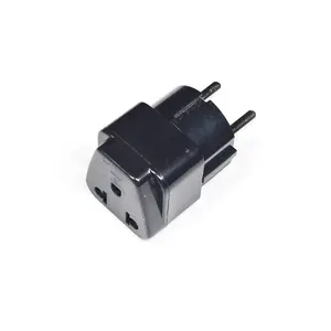 Universial Travel European Plug Adapter To Universial Socket 16A 250V European Plug Adapter