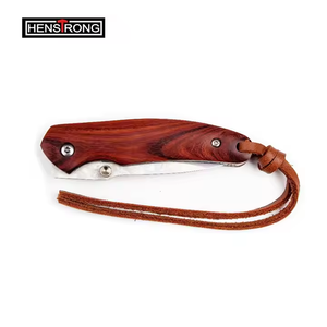 سكين فولاذية قابلة للطي عالية الجودة من الفولاذ المقاوم للصدأ للتخييم والصيد التكتيكي في الهواء الطلق سكين داسكوس - Product Image 5