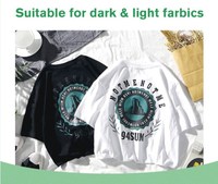 A-SUB adhésif respirant blanc DTF poudre thermofusible DTF transfert PET Film