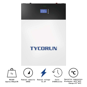 Suitable Tycorun Power Wall <b>48V</b> 100ah 200ah Power Wall Lithium Ion Iron Phosphate <b>Battery</b> for Home Solar Energy System - Product Image 4