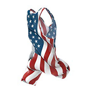 Custom Full Sublimation Flag Design Training <b>Singlets</b> - Product Image 5