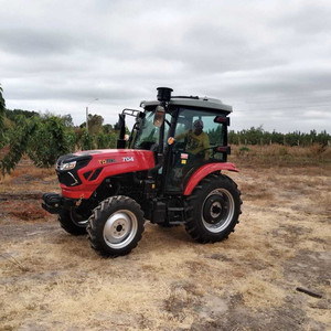 Trung Quốc 40hp 60hp 70hp mini 4WD nông nghiệp máy kéo giá rẻ 4x4 trang trại bánh xe máy kéo động cơ diesel 50hp đánh giá điện sử dụng điều kiện" - Product Image 3