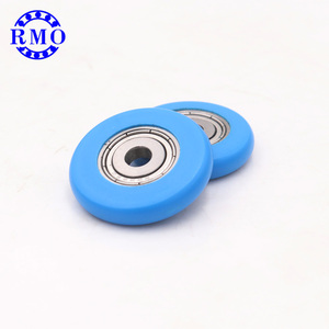S695ZZ 5*20*6mm rodillo de cabina de ducha de acero inoxidable antioxidante rodamiento de tornillo de cabeza avellanada para baño rodillo de puerta de ducha Curvo - Product Image 5