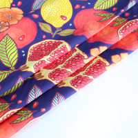 Tissu en satin de coton pour vêtements, toucher soyeux et lisse, impression numérique personnalisée, approvisionnement direct d'usine, MOQ 1 mètre