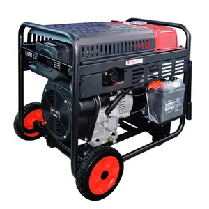 Taşınabilir dizel jeneratör 3 4 5 6 7 8 9 Kw kVA 3000 4000 5000 6000 7000 8000 W watt elektrik motoru Motor ev jeneratör