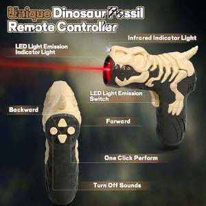Best-Selling 2-in-1 5-Channel Light Chasing <strong>Remote</strong> <strong>Control</strong> <strong>Robot</strong> Electric Walking Dinosaur RC Animal <strong>Toy</strong> - Product Image 3