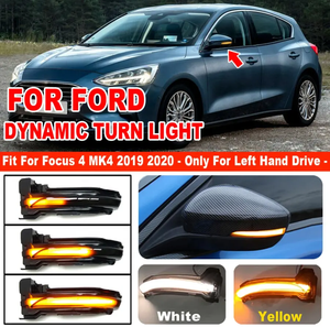 OVOVS clignotant LED clignotant latéral pour Ford <span class=keywords><strong>Focus</strong></span> 4 <span class=keywords><strong>MK4</strong></span> 2019 2020 - Product Image 2
