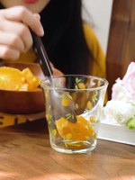 Penjualan langsung pabrik Logo khusus 340ml kaca anggur kecil bening Promosi bunga kaca hadiah kaca air