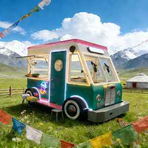 Gerobak Jajanan Makanan Baru 2025, Bisnis Burger, Truk Jajanan Cepat Saji, Gerobak Hot Dog untuk Dijual di Australia, Trailer - Product Image 1