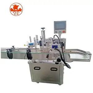 Brand New Cup Bottle Labelling Printing Automatic Bottles And Cans Wine No Bubble Ampoule Vial Labeling Machine