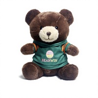 Vente flash : ours en peluche kawaii avec vêtements interchangeables, design confortable, coussin à câliner disponible en 3 tailles pour filles et garçons