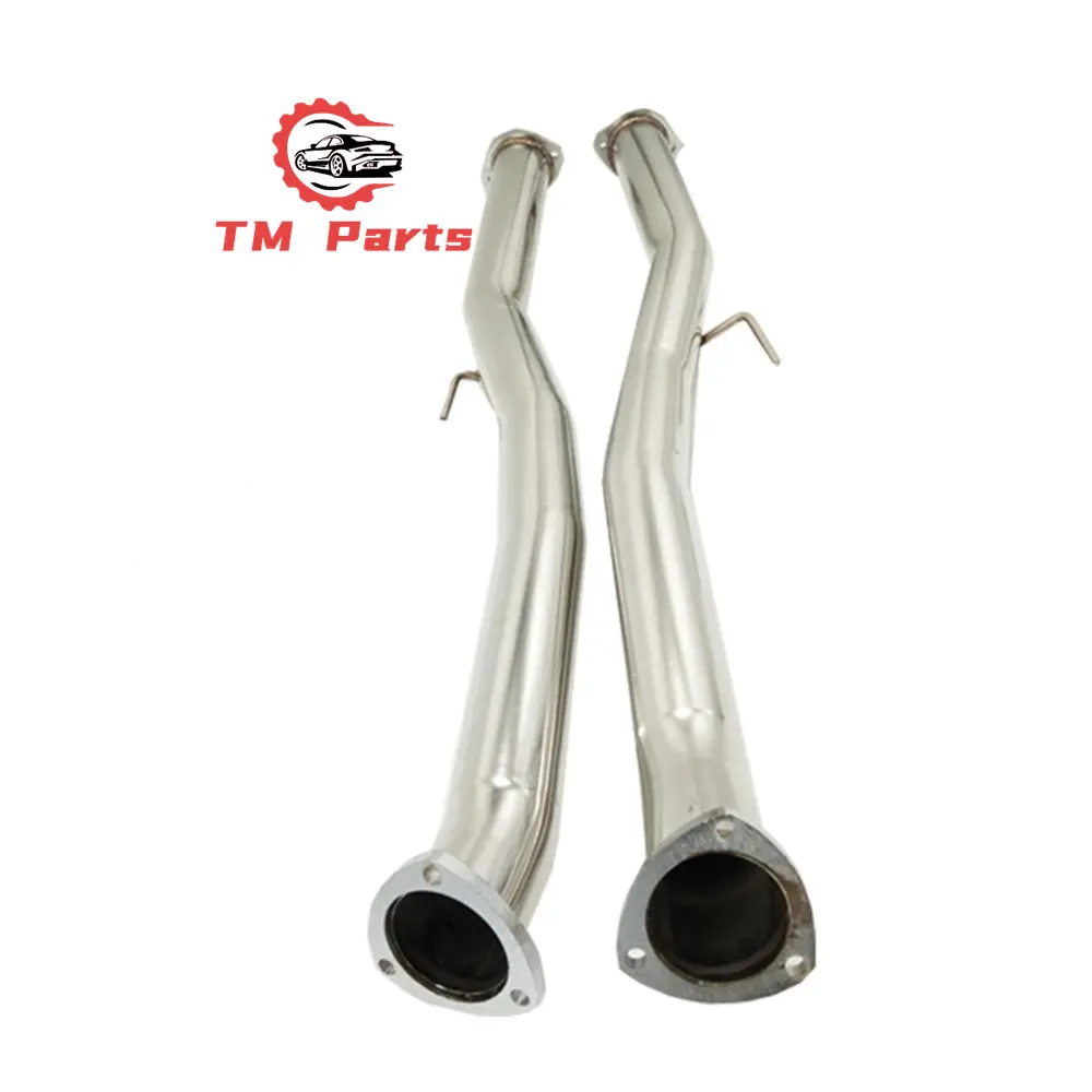 Stainless Steel Exhaust Downpipe Fit for Nissan 90-96 300ZX Turbo 3.0L Fairlady Z32 VG30DETT Down Pipe Exhaust