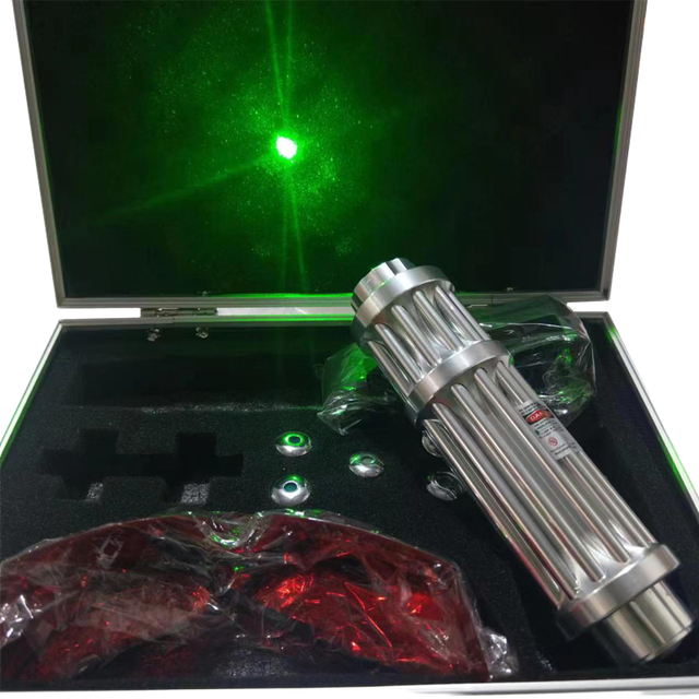 Wholesale High-quality Green Laser Pen 532nm Long-distance Green Beam Torch with 5 Beam Patterns