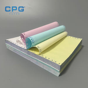 Feuilles de papier autocopiant sans carbone A4, 4 plis, papier NCR, pour l'impression de bordereaux logistiques, directement de l'usine - Product Image 1