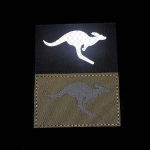 Bordado <span class=keywords><strong>canguro</strong></span> australiano camuflaje IR identificación gancho bucle parches tácticos para ropa sombreros y mochilas Decoración - Product Image 4