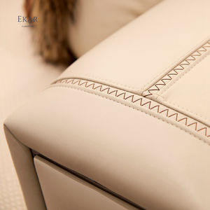 Canapé moderne avec des lignes distinctives Tangerine Accent - Product Image 4