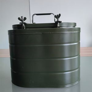 Lonchera Térmica de Doble Capa de Acero Inoxidable DF22, Contenedor de Alimentos Portátil para Entrenamiento al Aire Libre, Caja Bento - Product Image 3