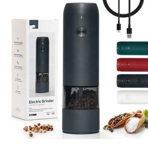 Aproms — moulin à sel électrique, Rechargeable par USB, en céramique, <span class=keywords><strong>automatique</strong></span>, pour la cuisine, nouvel arrivage - Product Image 4