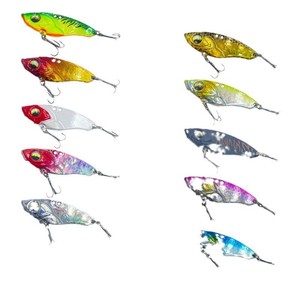Daiwa Plomb-Coated Railway Vib Artificial Bass Crappie Leurre en plastique durable pour la pêche de fond Liquidation Vente - Product Image 2