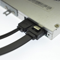 Câble adaptateur secteur MINI 6PIN vers 15 broches SATA 6 broches pour lecteur optique lecteur CD DVD lecteur CD-ROM