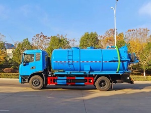 Dongfeng รถดูดสิ่งปฏิกูลเครื่องยนต์เดียว16ลูกบาศก์เมตรรถดูดสิ่งปฏิกูลเกียร์ธรรมดาน้ำมันดีเซล - Product Image 5