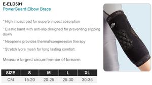 Supporto per gomito in Neoprene elastico E-ELD501 E-Life per protezione - Product Image 3