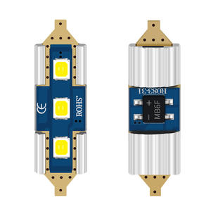 Corps en aluminium sans fil Longue durée de vie Antidéflagrant Avertissement Détaillant Lampe de <span class=keywords><strong>porte</strong></span> Luminosité 41mm Intérieur Feux de voiture - Product Image 5