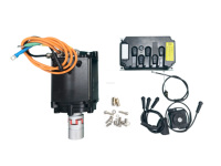 Nouveau Propulseur à Jet 72-84V 20KW 6500 tr/min en Acier Inoxydable 316 avec 120 pales pour Bateaux et Yachts, Ensemble Complet avec Moteur et Contrôleur