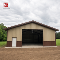 Solution d'ingénierie modulaire en métal haute résistance pour bâtiments, pour des projets à exécution rapide et intensives (ZW)