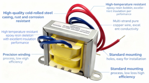 Electronic <strong>Transformer</strong> with 110v/240v Input and 24v/36v/48v Output Voltage Options - Product Image 3
