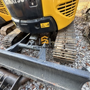 โรงงานจำหน่ายรถขุดไฮดรอลิกมือสอง Komatsu PC35 ขนาด 3.5 ตัน นำเข้าจากญี่ปุ่น สำหรับงานเกษตรและครัวเรือน พร้อมหัวขุดด้านหลัง - Product Image 2