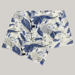 Bufanda larga de poliéster ligero para mujer, chal estampado de fibra de poliéster, protección solar para viajes de verano - Product Image 3