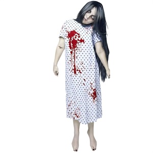 Delantal de Terror con Manchas de Sangre para Adultos All Saints, para Representaciones Escénicas, Unisex, Material de Poliéster, Secretos del Cuarto, Escape de <span class=keywords><strong>Casa</strong></span> Embrujada - Product Image 3