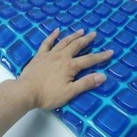 Bestseller Sommer-Kühlkissen Umweltfreundliches Antibakterielles Gel-Memory-Foam-Nackenkissen Hochwertiges Aqua-Gel für Camping und Hotelgebrauch