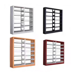 Estantería de Metal de diseño moderno, muebles de madera de hierro para oficina, escuela, sala de estar, dormitorio, Hotel, <span class=keywords><strong>Hospital</strong></span>, <span class=keywords><strong>Biblioteca</strong></span> - Product Image 3