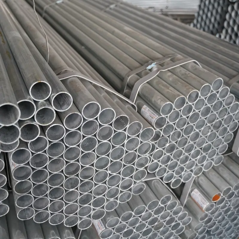 WholesaleHot Dipped Galvanized Steel Pipe ASTM A106 6 Meter A53 Galvanized Steel Tube for building materials