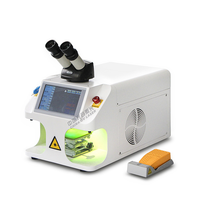 Jewellery Laser Welding 100W Portable Jewelry Solder Welder for Gold Silver Necklace Earring