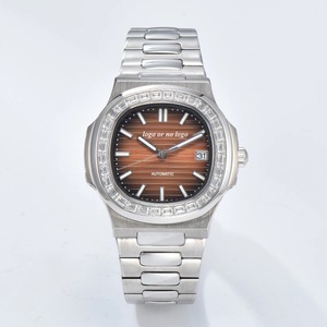 Cổ điển không thấm nước lịch ngày kim cương Đồng hồ đeo tay personalizar Chất lượng cao Tự động đồng hồ cơ khí đồng hồ - Product Image 5