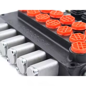 วาล์วทิศทางโมโนล็อกแบบแมนนวลและแบบแมนนวลและจอยสติ๊ก6แกน-ส่วนประกอบระบบไฮดรอลิก DCV20_Joystick ระบบ - Product Image 5