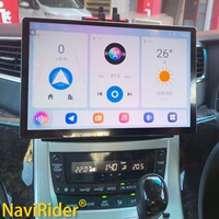 Écran Android 2K de 13,3 pouces pour TOYOTA Alphard Série 20 Vellfire 2008-2014 Autoradio Stéréo Lecteur Multimédia Vidéo GPS Carplay