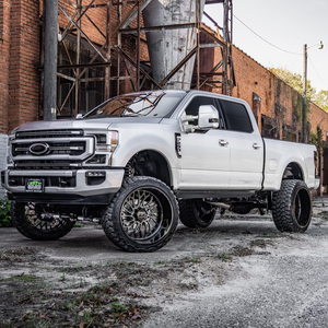 Jantes forgées chromées polies pour camionnettes tout-terrain 22x10 22x12 24x10 24x12 24x14 26x10 26x12 26x14 26x16 pour Ford Dodge <span class=keywords><strong>Lotus</strong></span> - Product Image 4