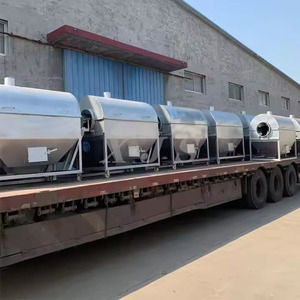 Tự động kiểm soát nhiệt độ Lúa Mạch Hạt ca cao đậu trống rang xay đậu phộng mè hạt điều dầu chiên và máy nướng - Product Image 6