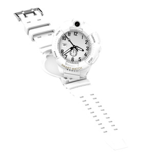 Montre connectée étudiante F01 rotative 4G avec positionnement GPS, WIFI, téléchargement, carte insérable, étanche, bracelet en silicone de qualité alimentaire, photo - Product Image 2