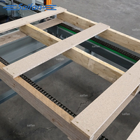 Machine à clouer les palettes en bois semi-automatique à commande PLC Saifan (Chine) pour 1 opérateur