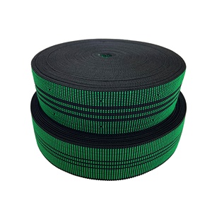 Webbing Webbing 2022 New Design Thick High Quality Webbing Green Black Color PP Polypropylene Latex Webbing For Sofa