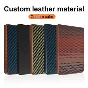 <span class=keywords><strong>Porte</strong></span>-cartes <span class=keywords><strong>rigide</strong></span> en cuir PU de <span class=keywords><strong>luxe</strong></span> avec support, personnalisable (logo, motif, couleur), pour hommes et femmes - Product Image 5